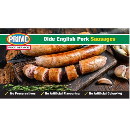 Olde English Sausage 1 kg - Вкусное свиное лакомство!
