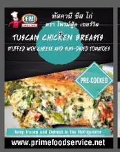 Chicken Breast, Tuscan. Spinach, Sundried Tomatoes Cheese 450g x 2 in a pack