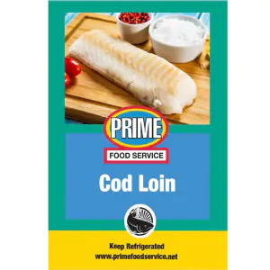 Atlantic Cod Loins 170 g e – 210g e
