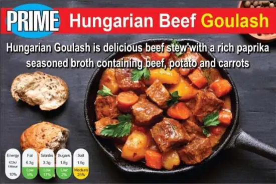 Hungarian beef Goulash 400g e