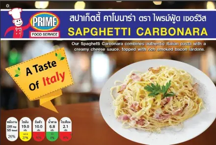 Spaghetti Carbonara 400g e
