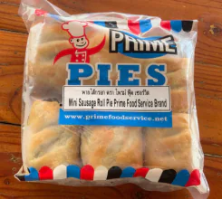 Cumberland pork Mini Sausage Rolls  6 in a pack 240g e