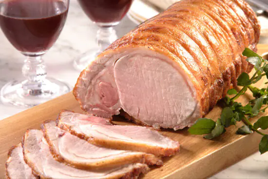 Roast Pork Loin Sliced chilled 250g e
