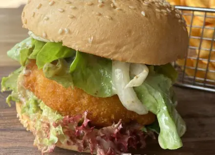 Breaded Cod Burgers  x  2 in a pack 200g e