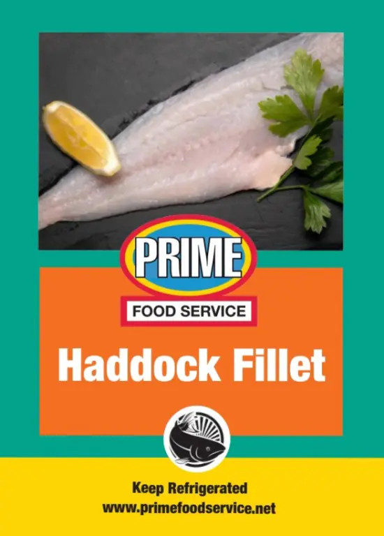 Haddock fillet 170g e – 210g e