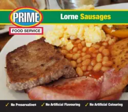 Scottish lorne Sausages  4 x in a pack 500g e