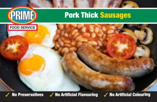 Pork Sausages  5/6/8 links size 500g e
