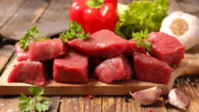 Thai Top Side Diced Stewing 500g g e