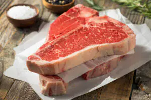Australian t bone steak T-bone Cut 300g e
