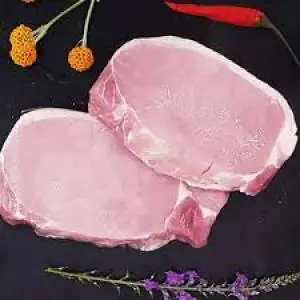 Pork loin steak 2x in a pack 400g e