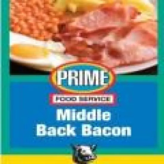English Middle Cut Bacon 500g e