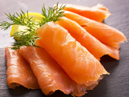 Smoked Salmon Trout Slice 100g e