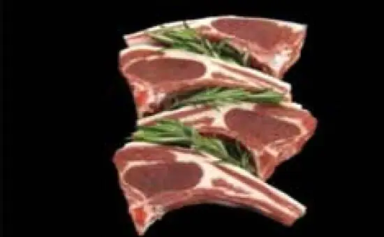 3 Australian Lamb Loin Chops 100-120g each 300g e- Pack Frozen