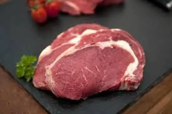 Frozen Australian Grass-fed Rib Eye Beef Cut  250g,e