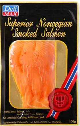 Norwegian Sliced smoked salmon 100g