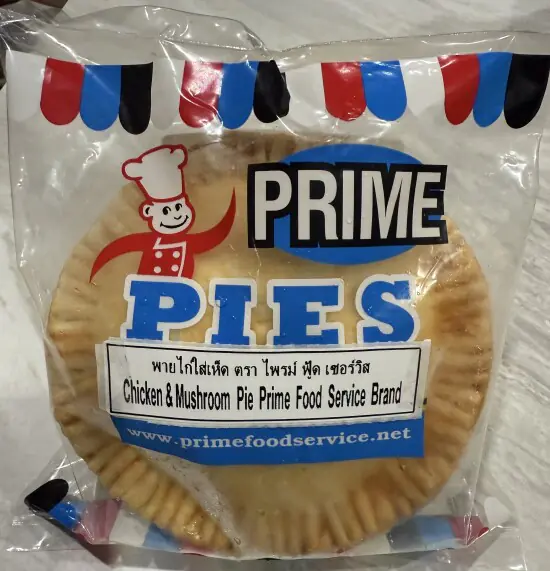 Chicken & Mushroom pie 240g e