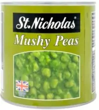 Bachelors mushy peas 300g e
