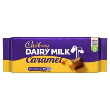 Cadbury Dairy Milk Caramel Chocolate 180G