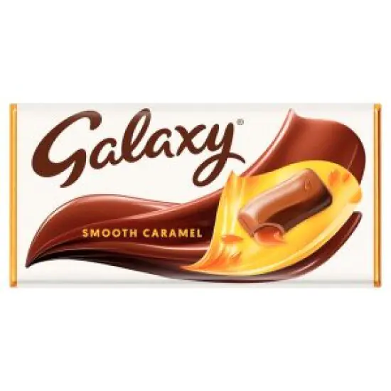 Galaxy Smooth Caramel Chocolate 135G
