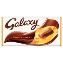 Galaxy Smooth Caramel Chocolate 135G