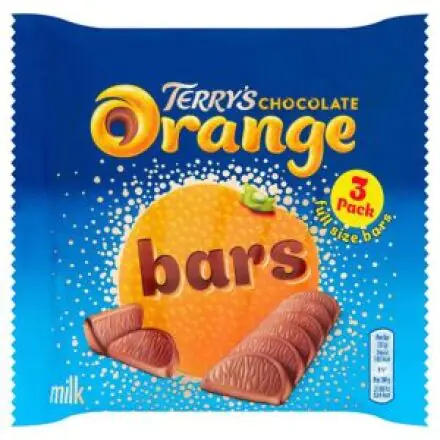 Terrys Chocolate Orange Bars Multipack 3X35G