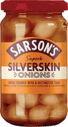 Sarson's Silverskin Onions  460g