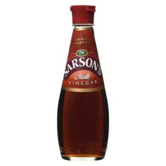 Sarsons Malt Vinegar Glass Bottle 400ml