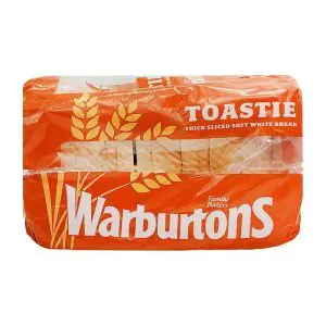 Warburtons Thick Cut Toastie Bread 800g