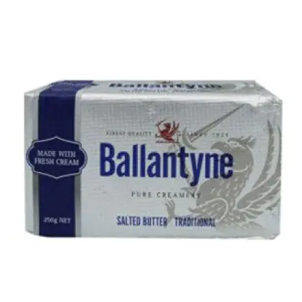 Ballantyne Pure Creamery Salted Butter 250G