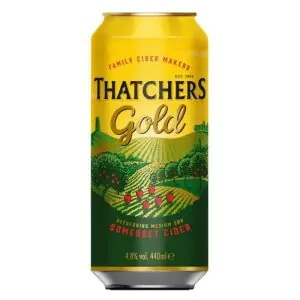 Thatchers Gold Apple Cider 500ml ABV 4.8%