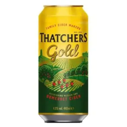 Thatchers Gold Apple Cider 500ml ABV 4.8%