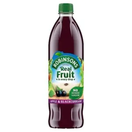 Robinsons Apple & Blackcurrant Cordial Double Strength 750ml