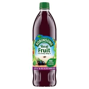 Robinsons Apple & Blackcurrant Cordial Double Strength 750ml
