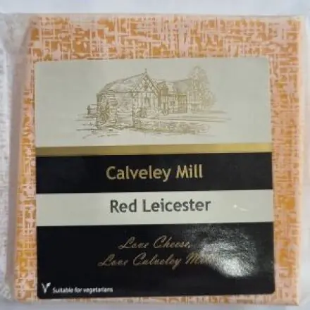 Calvely Mill Red Leicester Cheese 200G