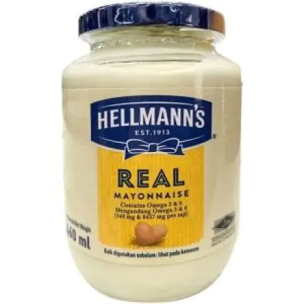Hellmaans Real Mayonaise 460ml