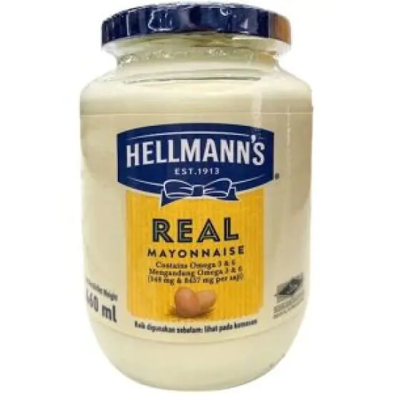Hellmaans Real Mayonaise 460ml