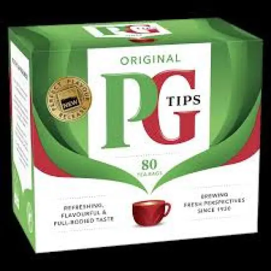 pg tips 80 original tea bags 232g