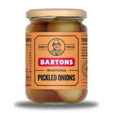 Bartons Traditional Pickled Onions 450g