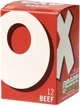 OXO Beef Stock Cubes x 12
