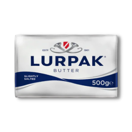Lurpak Butter Slightly Salted 500g