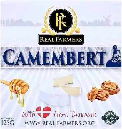 Real farmers Camembert Cheese 125g