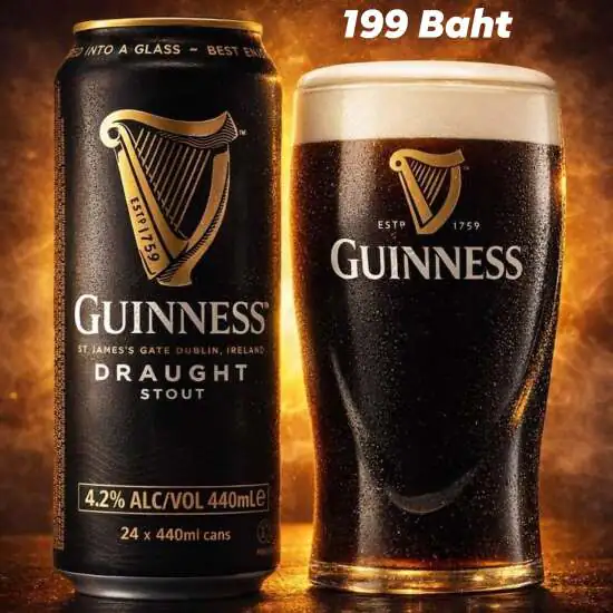 Guinness Draught Cans  440 mL