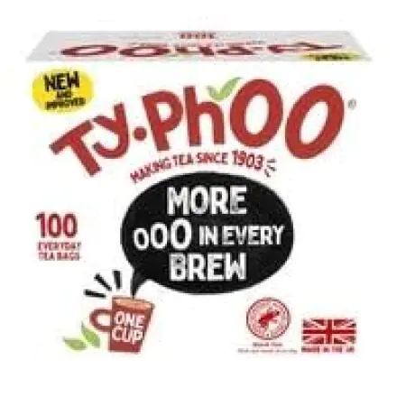 Typhoo One Cup 100 Tea Bags