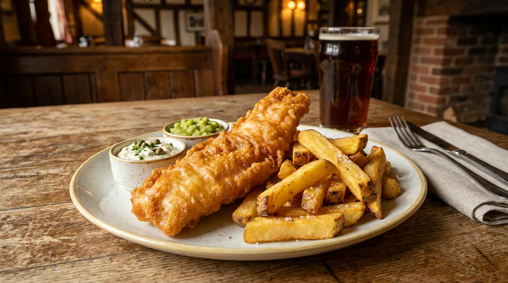 Easy home Fish & Chips