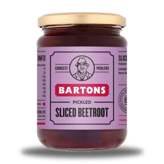 Bartons Pickled Sliced Beetroot 440g