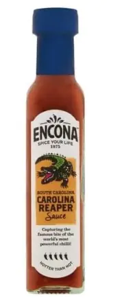 Encona Carolina Reaper Hotter Than Hot Sauce 142ml