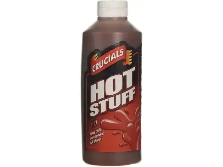 Crucials Hot Stuff chilli sauce 500ml