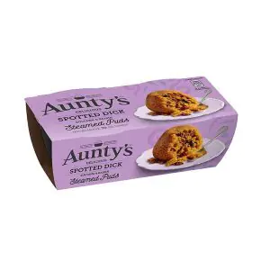 Auntys Spotted dick pudding 2X95G