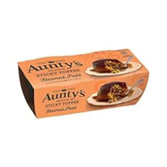 Auntys Sticky toffee pudding 2X95G