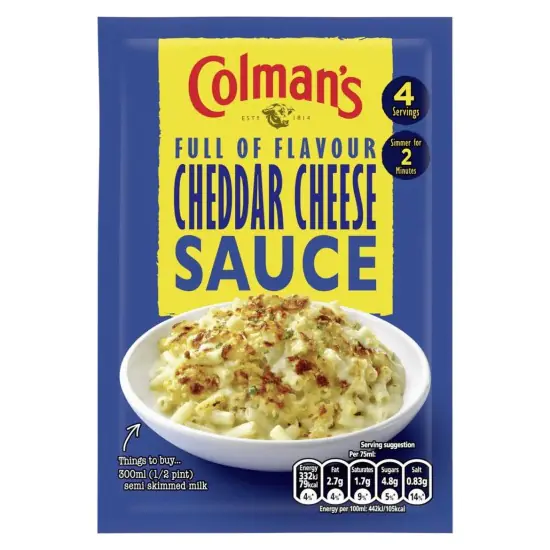 Colman’s Cheddar Cheese Sauce Mix 40g